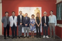 用脚步和画笔“丈量”北京 艺术8举办法国青年艺术家柯洛伊驻地展览《位移》