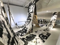 以笔墨书写二十四节气，马德帆“借墨起舞”个展亮相798