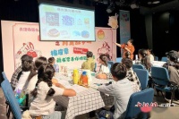 天津市群艺馆举办“月是故乡明”橡皮章藏书票手作体验活动