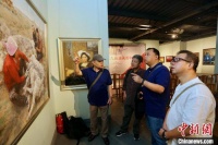 天津市第九届油画作品双年展开幕 展津沽大地时代风貌