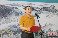 广西高校师生创作中国画百米长卷《八桂壮美锦绣图》