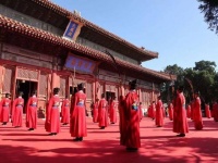 北京孔庙举行祭孔大典，中华传统文化代代传承