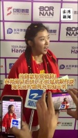 赛后吴艳妮刚开始不知道成绩被取消，抢跑后裁判表示可以申诉