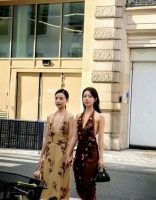 赵今麦卢昱晓撞衫 赵今麦的造型真的跟不上她的颜值……