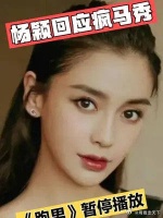 杨颖回国，回应观看疯马秀事件。《跑男》宣布暂停播放