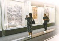 国博遴选50余件馆藏画作精品，燕京八景图带你与古人一起城市漫步