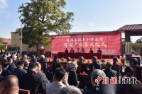 河北青县大运河畔绽放“诗联之花”