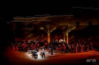 沪疆两地演奏家同台 千年古城遗址首次奏响国乐之声