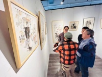海派连环画家的笔墨探索！来看这个“前程佳”三人国画小品展