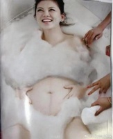 李湘孕肚照竟然这么美，这么多年只关注她有钱忽略了她的颜值！