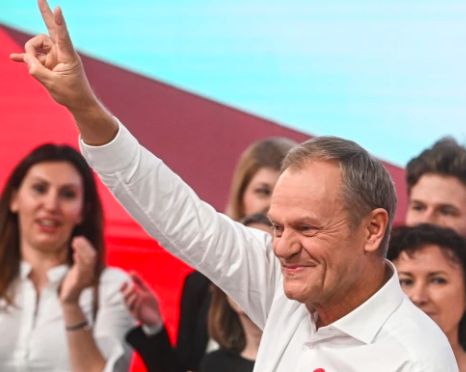 波兰公民联盟领导人唐纳德·图斯克