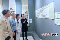 京津巨擘贺良朴家乡湖北赤壁举办贺氏六代书画展