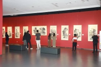 “山高水长情自多”，王家训写意人物画在京展出