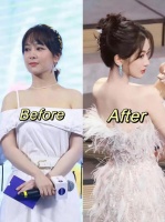 杨紫是怎么做到的的！以前VS现在！