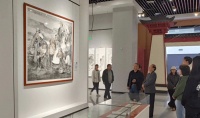 赏丹青·庆重阳，顺义文化馆里办起书画展