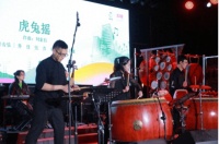 望京地标建筑，今晚上演露天音乐会