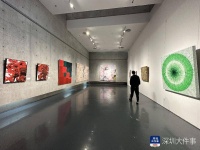 “深圳第四届抽象艺术展”开幕，呈现东方文化印记