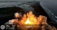 Space X“星舰”超重型火箭二次试飞发射升空，外媒称是关键测试