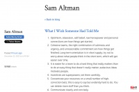 OpenAI CEO Sam Altman 公布年度个人总结