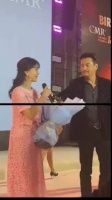 赵雅芝吕良伟 同框出席活动……