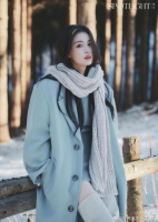 王楚然的脸没得黑，就是标准的第一眼美女！