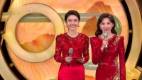 央视春晚：任鲁豫稳撒贝宁显眼包小尼翻车，龙洋马凡舒又美又从容