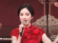 杨幂、刘诗诗春晚后台合照
