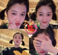 关晓彤过年剪了短发，好可爱的发型，长得好看什么发型都能驾驭