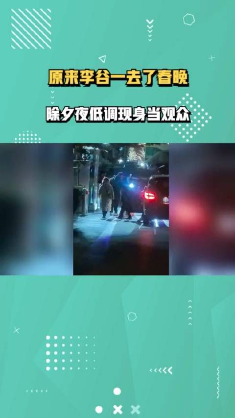 原来李谷一去了春晚，除夕夜低调现身当观众，79岁步伐矫健身体好