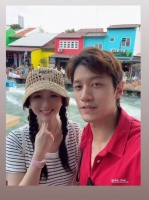 陈乔恩和老公马来西亚过年，艾伦带老婆感受当地风情……
