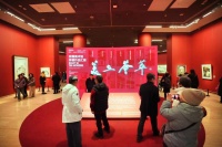 看展之余还能领“福”盖章，春节期间京城美术馆迎来观展高峰