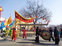 超10万人次新春打卡中国影都，年丰庄善缘老会最热闹