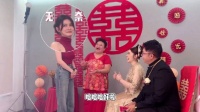 蔡卓宜参加哥哥婚礼，嫂子撞脸阿娇超漂亮……