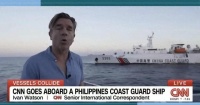 CNN记者上了菲律宾的海警船……