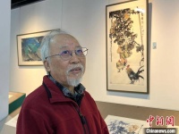 古稀画家化古为新 冀以书画创作推动两岸交流