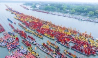 江苏泰州：溱潼会船 精彩纷呈