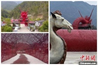 邱启敬“山海经古地图”系列之“南山经”大型公共艺术巡展首站亮相桂林