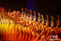 大型情景音画剧《千手千眼》在安徽黄山上演