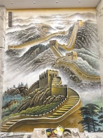 让壮美河山壁立于厅堂