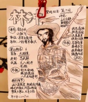 校园原创“英雄卡”！看长沙初中学子刻画“水浒”人物形象