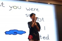 用音乐通向未来，武理工外语舞台秀开进学生社区