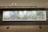 用国画展示成都生物多样性之美 画家黄世明携70余米长卷迎世园会