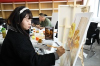 博州文化馆第二届新疆文化艺术节暨农民画创作培训班在温泉县举办