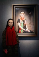 展示新一代中国青年精神风貌 安静油画作品展在刘海粟美术馆展出