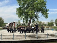 深蓝乐团 5 月 1 日海淀公园演出圆满成功