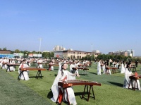 鲁山：百架古筝奏响文明之歌