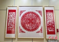 指尖非遗“阳泉盘合”展示山西传统婚俗文化