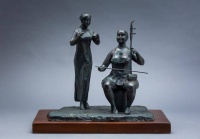 精美雕塑亮相河南博物院 许鸿飞雕塑世界巡展第59站开幕