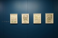 “我见青山多妩媚”，桐溪小蝉新山水画在京展出