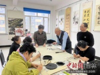 敦化市“墨香添彩 传承国粹”书法培训班开课